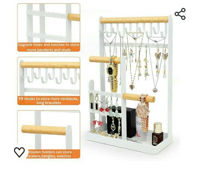 Kettoya Jewellery Organiser Stand 2