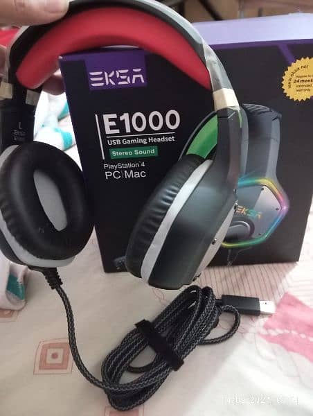 Eksa RGB Gaming Headphones 1