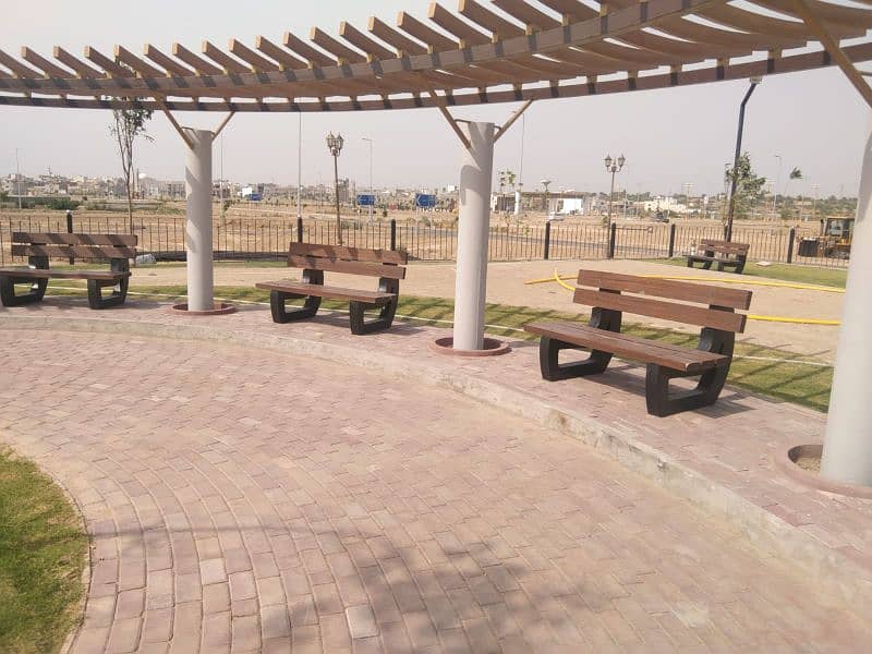 Cement, Concrete Bench, Chair and table for outdoor garden 14