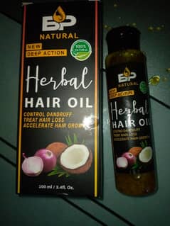 BP hair oil . . . magical