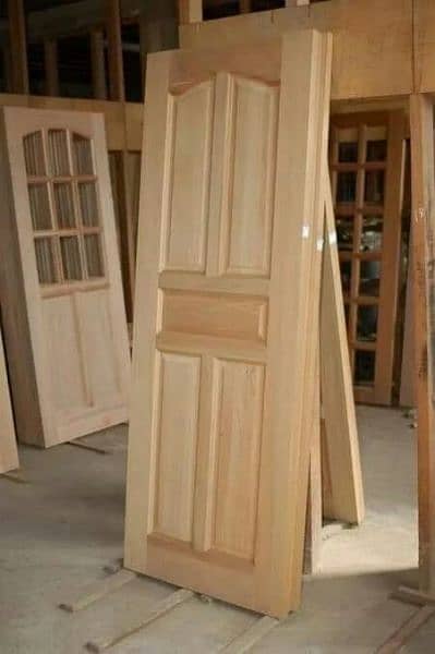 wooden doors/Semi solid wooden door/Panel doors/melamine/Malaysian 2