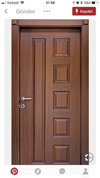 wooden doors/Semi solid wooden door/Panel doors/melamine/Malaysian 7