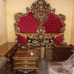 bed set/double bed/king size bed set/bedroom furniture/bridal set