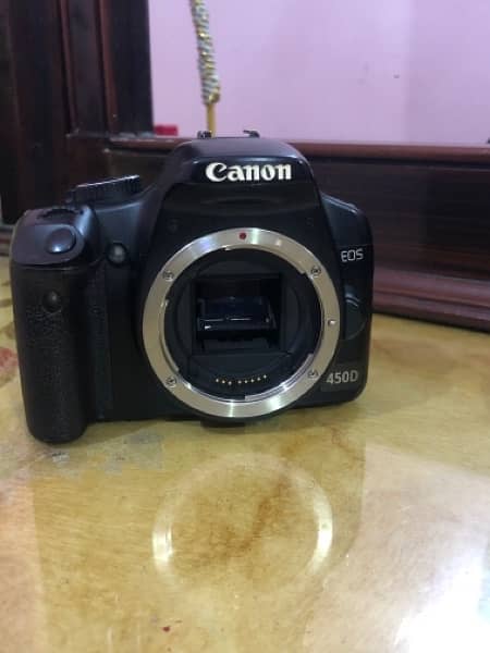 canon 450D DSLR camera with 80 200mm lenses 7
