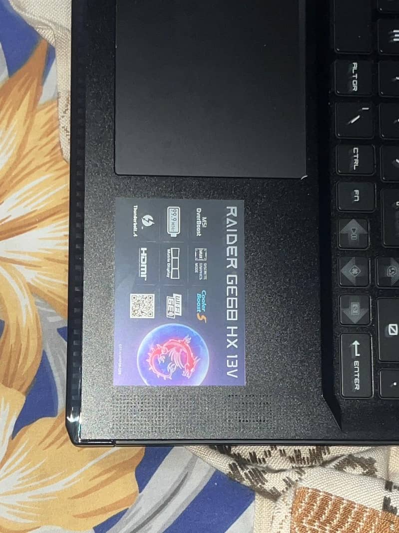 MSI Gaming Laptop RAIDER GE68HX Core i9 13th Generation 9