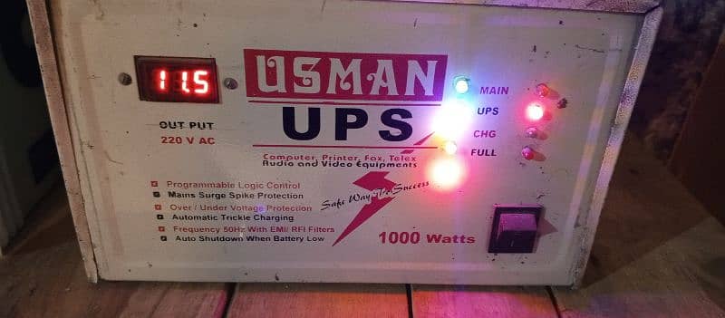 UPS 1000 watt Good condition home use 0