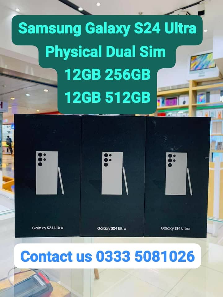 Samsung Galaxy S24 Ultra Physical Dual Sim NON PTA 1