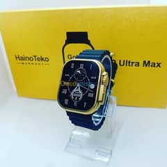 New Stock (G9 Ultra Max Gold Haino Teko Smart Watch)