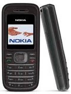 Nokia 1208 Box pack mobile black colour