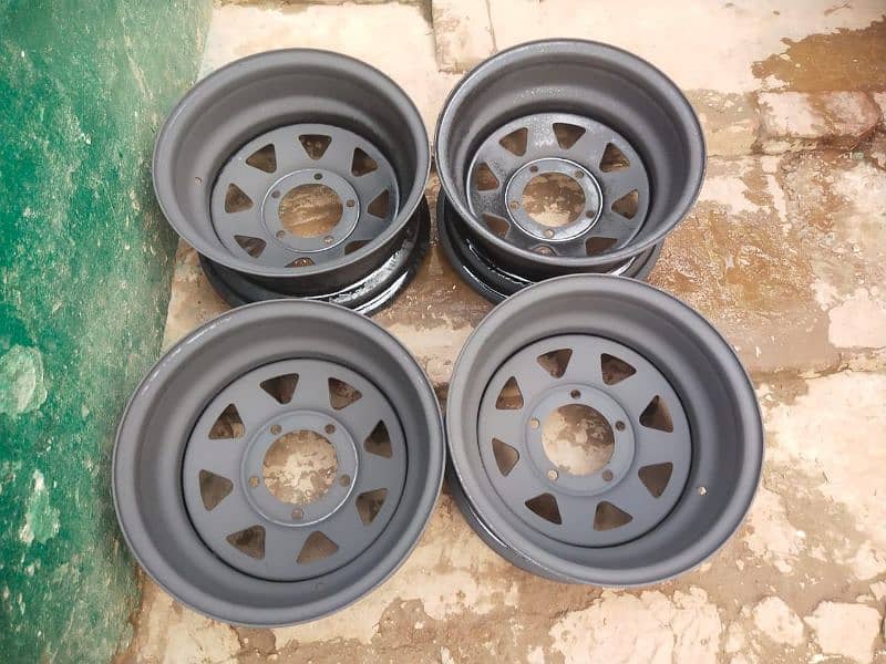 steel deep rims For jeep/ cars 2