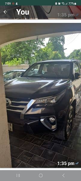 Fortuner 100% original,  well maintained by Toyota. 4