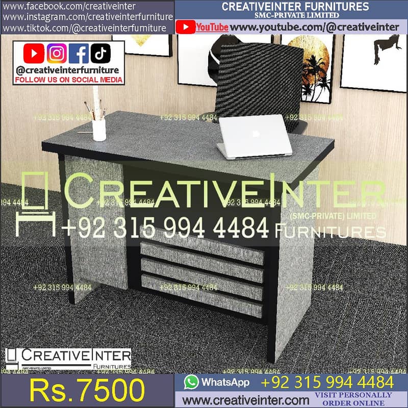 Executive Table CEO Table Manger desk Workstation Office Study 17