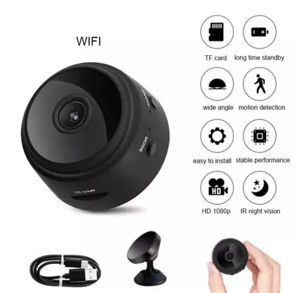 A9 WiFi Mini Camera Wireless Security Monitoring Camera Smart Home 2