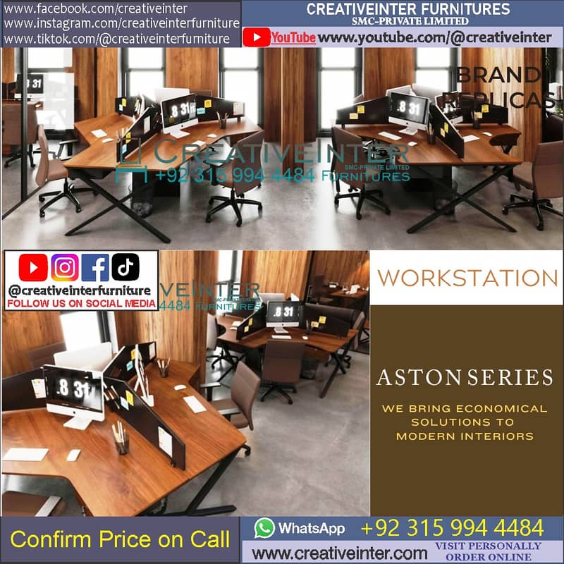 Office Workstation Meeting Conference Table Desk Chair Sofa Conference 16