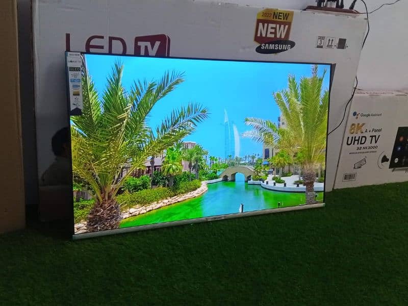 65" inches Samsung Led tv Android 4k Quality borderless Available 1