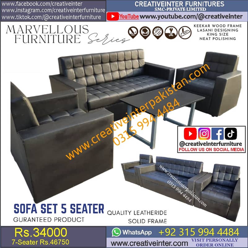 Office sofa best sale set olx