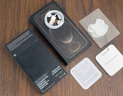 iphone 12 pro max 128 GB Gold Came from USA Complete Box NON PTA