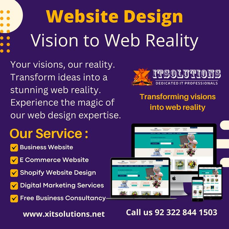 Wordpress Web Designing | Web Development services | Shopify eCommerce 4