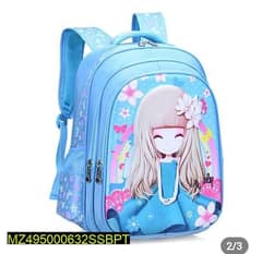 Girl's Parachute Doll School Backpack . . . . Free home Delivery
