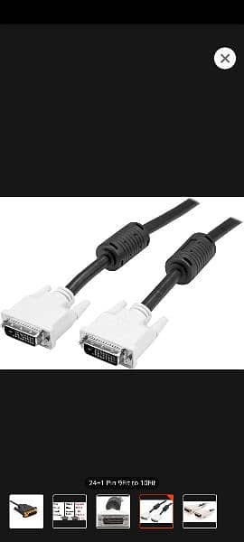 DVI Cable 24+1 Pin High Quality Cable [Whats-app 0315-4038545] 2