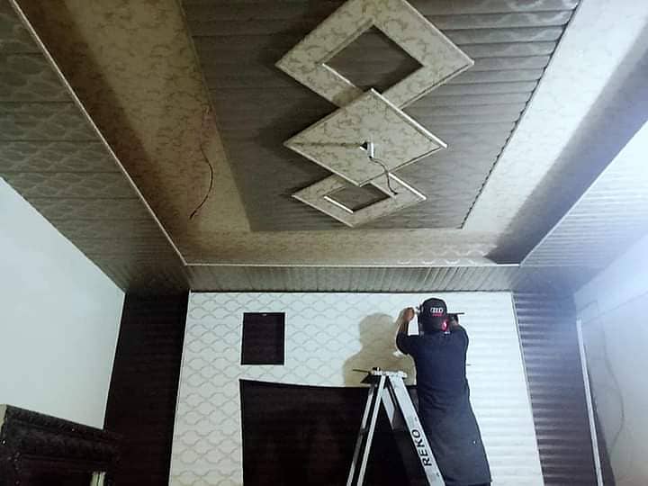 False Ceiling / Plaster of paris ceiling / pop ceiling / fancy ceiling 8