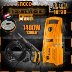 Ingco Original High Pressure Washer 1400W – 130Bar – New Improvement