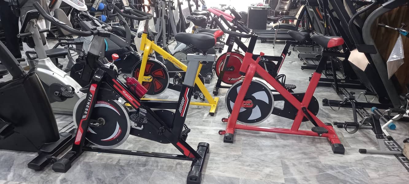 Exercise Spin bike, Recumbent Bike, Up Right Bike, treadmill, dumbbell 16
