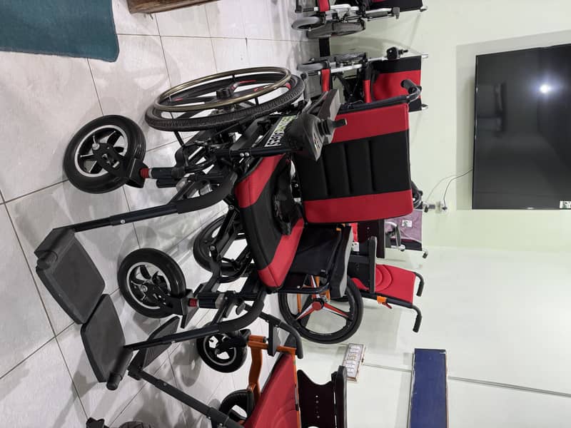 ELECTRIC WHEEL CHAIR/FOLDABLE  WHEELCHAIR FOR PATIENT FOR SALE 2