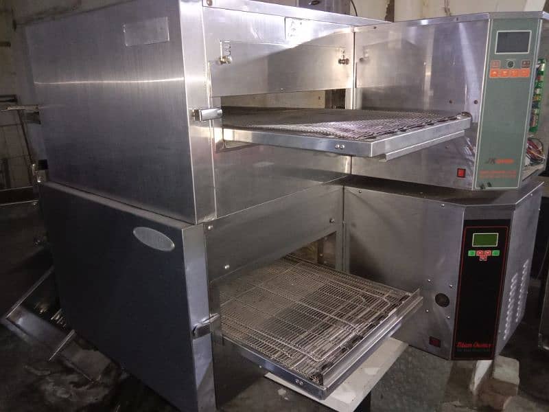 conveyor pizza oven used dough machine used pizza prep table used avia 4