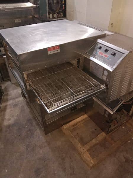 conveyor pizza oven used dough machine used pizza prep table used avia 5