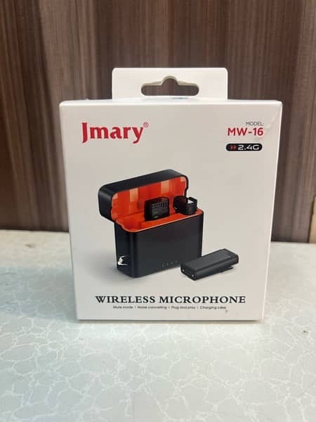 JMARY DOUBLE MIC WIRELESS MW16 FOR ALL PURPOSE 1 YR WARRANTY 4