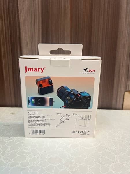 JMARY DOUBLE MIC WIRELESS MW16 FOR ALL PURPOSE 1 YR WARRANTY 6