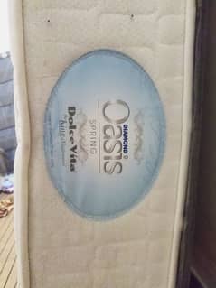 King Size Spring Mattress with cover for sale 0