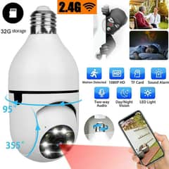 FULL HD 1080P BULB CAMERA CCTV IP WIRELESS