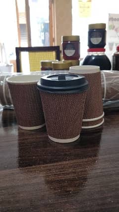 8oz ripple coffee cup