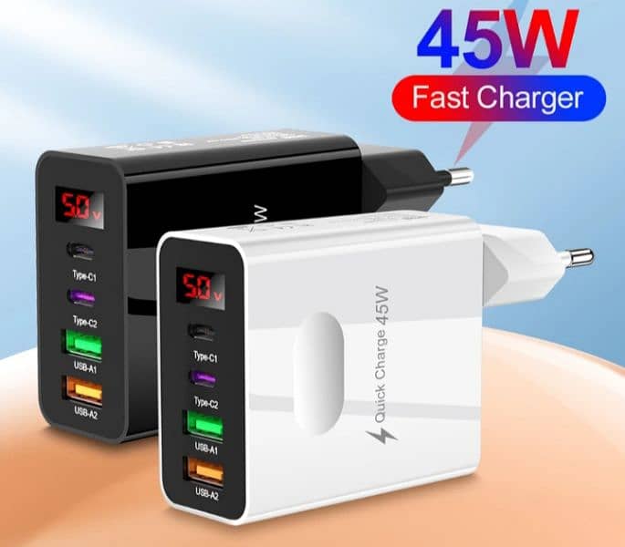 45 Watt fast charger 5