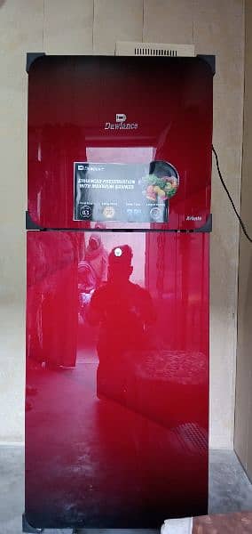 refrigerator red color 11