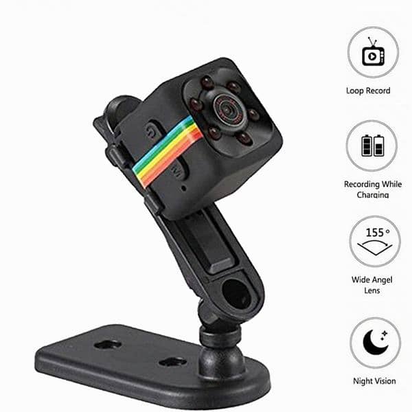 New Hidden SQ11 MINI CAMERA 1080P"" 0