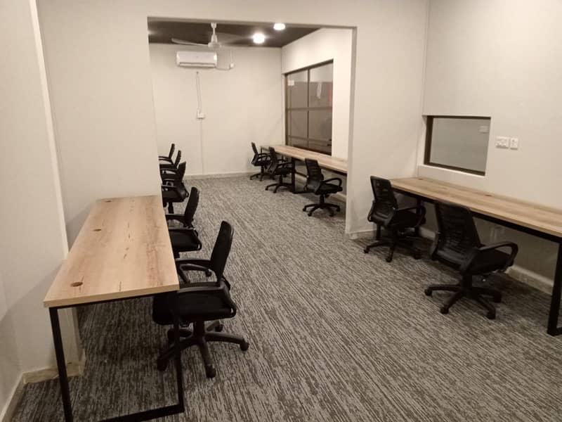 Furnished Private Offices & Shared Coworking Space in GULSHAN E IQBAL 5