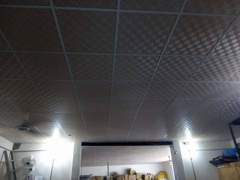 False Ceiling, Drop Ceiling , Concealed Ceiling, 2x2 gypsum Ceiling 8