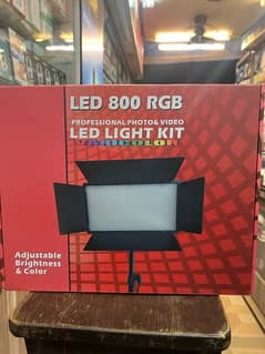VIDEO LIGHT RGB 800 SOFT  FOR VIDEO & PHOTOGRAPHY