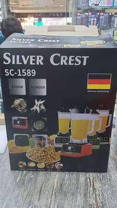 Silver Crest German 2 in 1 Juicer / Blender & Dry Mill Jar