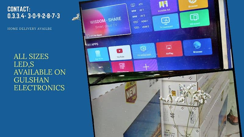 WINTER SALE SAMSUNG 32 INCH SMART LED TV ANDROID WIFI YOUTUBE 3