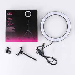 Ring light 26cm with 7ft stand best for youtube Tiktok (iphone,apple)