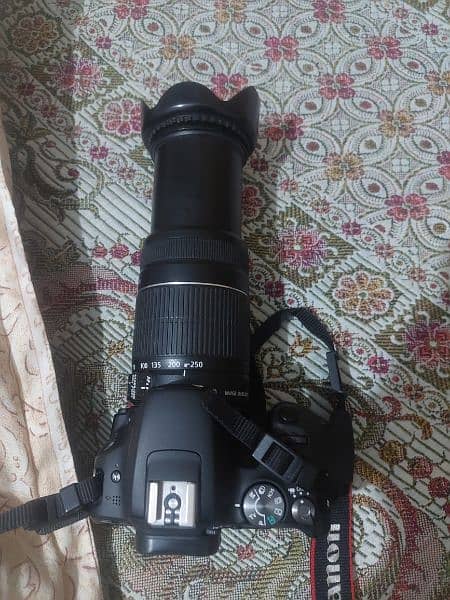 Canon 200d with 2 lenses 50-255mm & 18-55mm stm 6