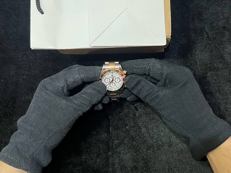 Pagani Design PD1644 Rose gold chrono Watch Tissot Rado Gucci Rolex 1