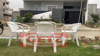 Garden uPVC Outdoor Lawn Terrace Garden chairs Available 03343879887 0