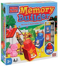 MEGA BLOKS MEMORY BUILDER GAME - COMPLETE