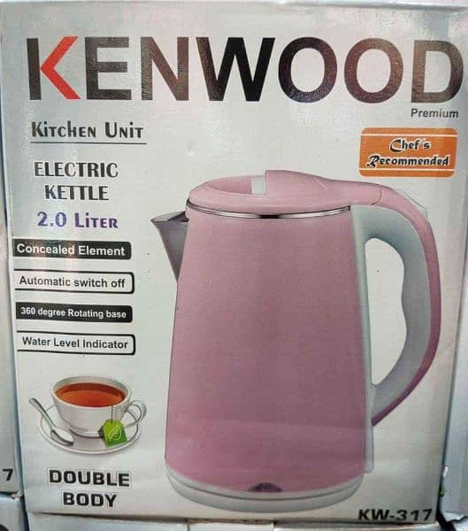 Kenwood, Panasonic, Electric Kettle Automatic power off 2.0 Liter 2
