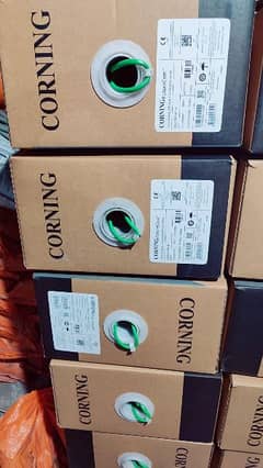 corning 3m cat 6 pure copper internet networking cable and camera wire
